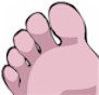 toe